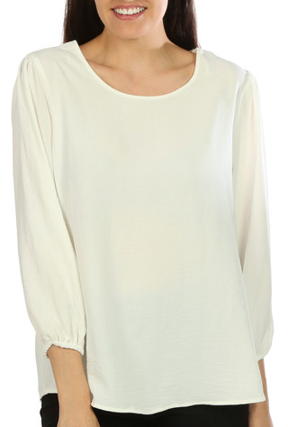 Thumbnail 6: Blue Sol Blue Sol Womens Puff Long Sleeve Solid Top 