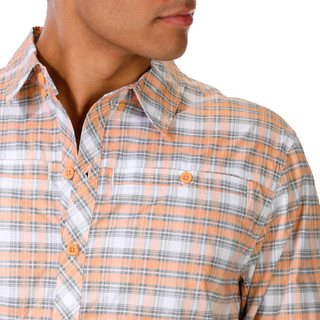 Thumbnail 4: REEL LEGENDS Reel Legends Mens Terrain Buttoned Long Sleeve Shirt 