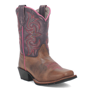 Thumbnail 2: DAN POST Dan Post Big Girls Majesty Leather Boots 