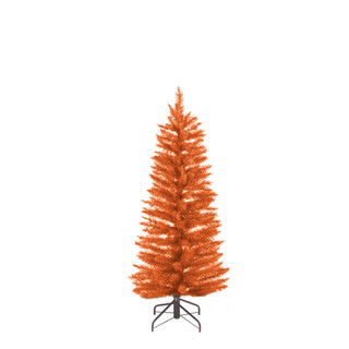 Thumbnail 2: Kurt Adler Kurt Adler 3 Ft. Pre-Lit Slim Orange Tree 