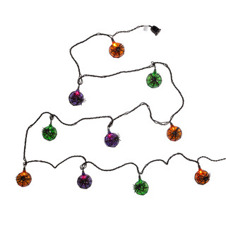 Thumbnail 4: Kurt Adler Kurt Adler UL 10-Light Multi-Color Spider Light Set 