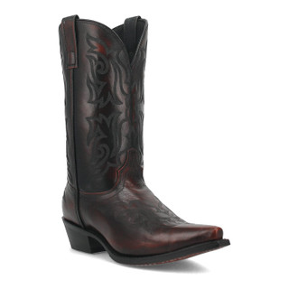 Thumbnail 2: Laredo Laredo Mens Hawk Leather Cowboy Boots 