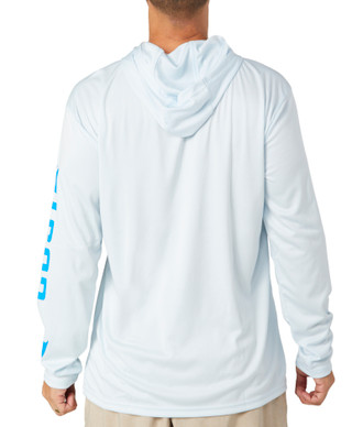 Thumbnail 6: COSTA Costa Mens Hooded Performance Long Sleeve Shirt 