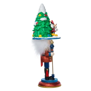 Thumbnail 8: Disney Kurt Adler 16.5-Inch Mickey & Minnie Ice Skating Nutcracker 