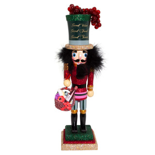 Thumbnail 2: HOLLYWOOD NUTCRACKERS Hollywood Nutcracker 14-Inch Hollywood Wine Nutcracker 