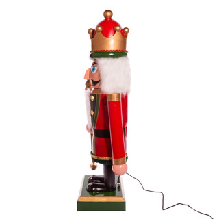 Thumbnail 10: Kurt Adler Hollywood Nutcracker 43-Inch Musical Lighted Nutcracker 