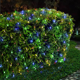 Thumbnail 2: Kurt Adler Kurt Adler 300-Light 6-Foot Starburst Multi LED Net Light 