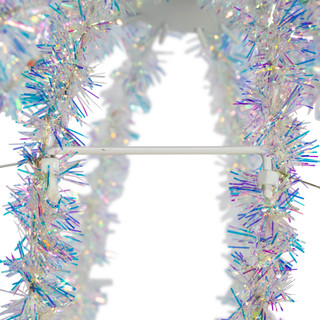 Thumbnail 10: Kurt Adler Kurt Adler 12 in. Multi-Color LED Tinsel Foldable Sphere 