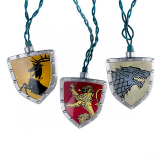 Thumbnail 2: Game of Thrones Game of Thrones UL 10-Light Shield Light Set 