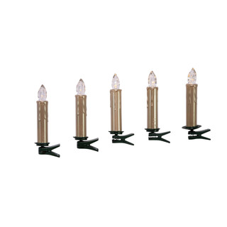 Thumbnail 4: Kurt Adler Kurt Adler Battery-Operated Taper LED Candle with Clips 