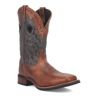 Thumbnail 2: Laredo Laredo Mens Ross Leather Cowboy Boot 