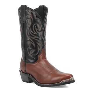 Thumbnail 2: Laredo Laredo Mens Nashville Two Tone Leather Cowboy Boot 