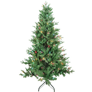 Thumbnail 2: Kurt Adler Kurt Adler 5-Foot Multi-Color Pre-Lit Jackson Pine Tree 