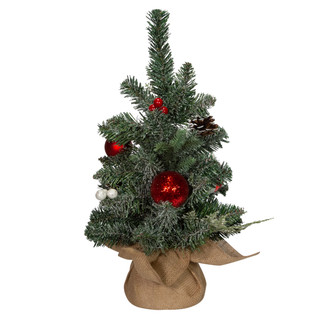 Thumbnail 10: Kurt Adler Kurt Adler 18-Inch Pinecone Tree with Burlap Base 