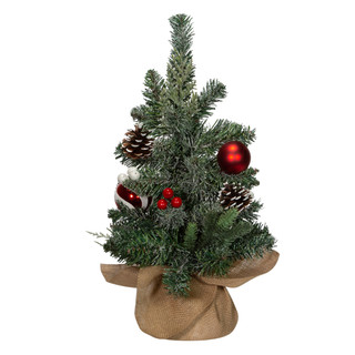Thumbnail 6: Kurt Adler Kurt Adler 18-Inch Pinecone Tree with Burlap Base 