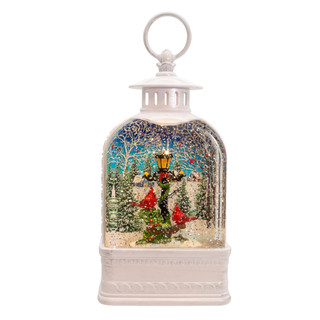 Thumbnail 4: Kurt Adler Kurt Adler 10-Inch LED Lighted Cardinal Lantern 