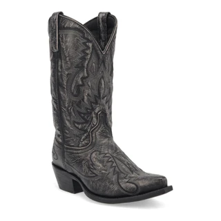Thumbnail 1: Laredo Laredo Mens Garrett Distressed Leather Cowboy Boots 