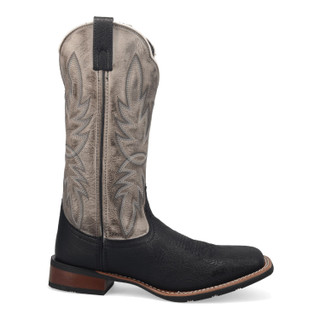 Thumbnail 2: Laredo Laredo Mens Isaac Two Tone Leather Cowboy Boots 