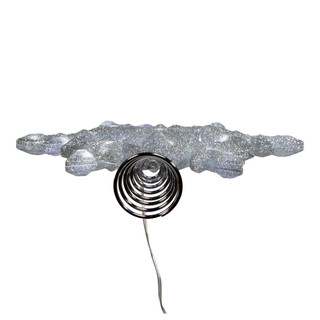 Thumbnail 8: Kurt Adler Kurt Adler 13in. 25-Light LED Glitter Snowflake Tree Topper 