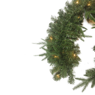 Thumbnail 8: Kurt Adler Kurt Adler 9-Foot LED Sierra Green Garland 