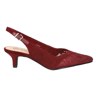 Thumbnail 2: BURGUNDY SUEDE
