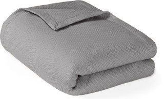 Thumbnail 1: Madison Park Madison Park Solid Liquid Cotton Blanket 