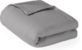 Thumbnail 2: Madison Park Madison Park Solid Liquid Cotton Blanket 