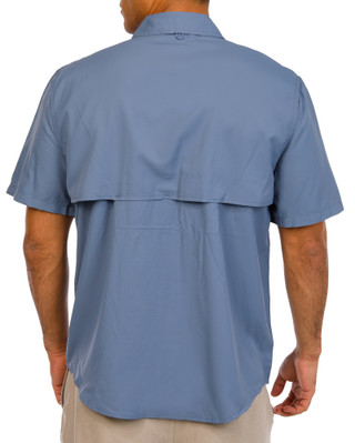 Thumbnail 2: REEL LEGENDS Reel Legends Mens Saltwater II Short Sleeve Shirt 