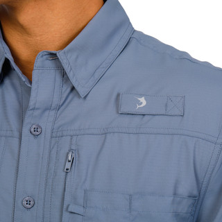 Thumbnail 4: REEL LEGENDS Reel Legends Mens Saltwater II Short Sleeve Shirt 