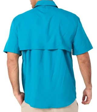 Thumbnail 2: REEL LEGENDS Reel Legends Mens Saltwater II Short Sleeve Shirt 