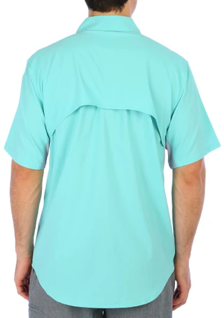 Thumbnail 3: REEL LEGENDS Reel Legends Mens Solid Mariner Short Sleeve Shirt 