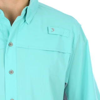 Thumbnail 2: REEL LEGENDS Reel Legends Mens Solid Mariner Short Sleeve Shirt 