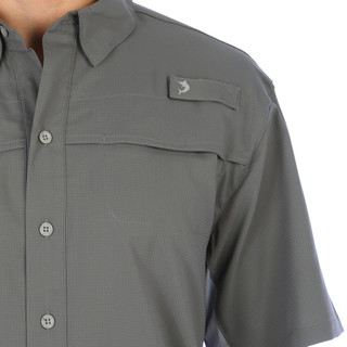 Thumbnail 2: REEL LEGENDS Reel Legends Mens Solid Mariner Short Sleeve Shirt 