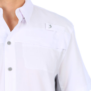 Thumbnail 4: REEL LEGENDS Reel Legends Mens Solid Mariner Short Sleeve Shirt 
