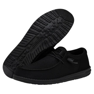 Thumbnail 6: Hey Dude Hey Dude Mens Wally Funk Mono Canvas Shoes 