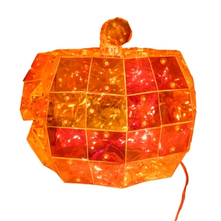Thumbnail 8: Kurt Adler Kurt Adler 6.5 in. 100-Light LED Holographic Jack-O-Lantern 