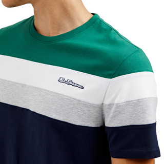 Thumbnail 6: Ben Sherman Short Sleeve 3-Panel Colorblock Tee 
