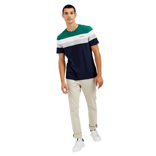 Thumbnail 8: Ben Sherman Short Sleeve 3-Panel Colorblock Tee 