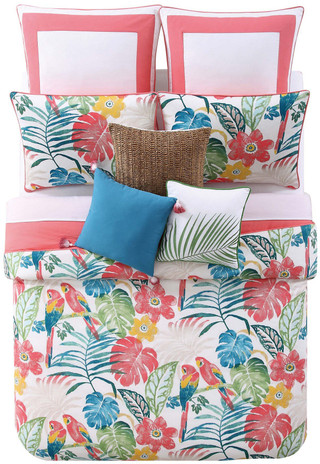Thumbnail 8: Oceanfront Resort Oceanfront Resort Coco Paradise Comforter Set 