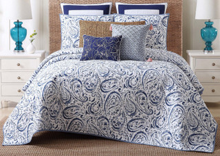Thumbnail 4: Oceanfront Resort Oceanfront Resort Indienne Paisley Comforter Set 