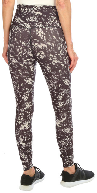 Thumbnail 2: RBX Womens 25 in. Printed Nylon Spandex Side Pocket Leggings 