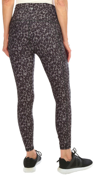 Thumbnail 2: RBX Womens 25 in. Printed Nylon Spandex Side Pocket Leggings 