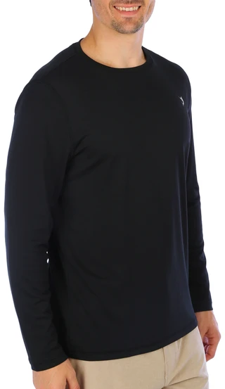 Thumbnail 4: REEL LEGENDS Reel Legends Mens Freeline Solid Long Sleeve Shirt 