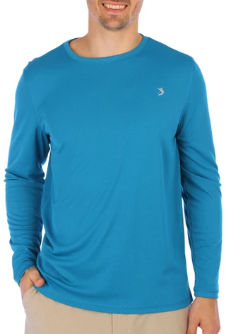 Thumbnail 1: REEL LEGENDS Reel Legends Mens Freeline Solid Long Sleeve Shirt 