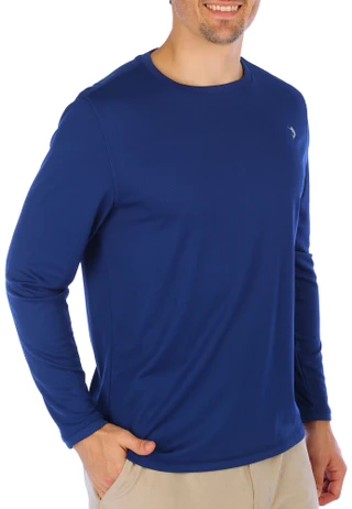 Thumbnail 4: REEL LEGENDS Reel Legends Mens Freeline Solid Long Sleeve Shirt 