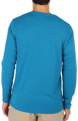 Thumbnail 3: REEL LEGENDS Reel Legends Mens Freeline Solid Long Sleeve Shirt 