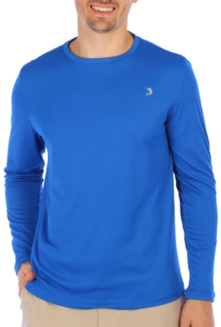 Thumbnail 1: REEL LEGENDS Reel Legends Mens Freeline Solid Long Sleeve Shirt 