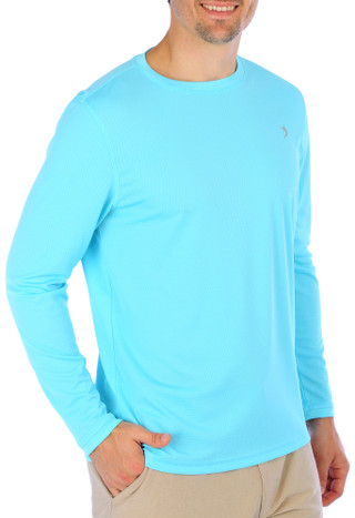 Thumbnail 4: REEL LEGENDS Reel Legends Mens Freeline Solid Long Sleeve Shirt 