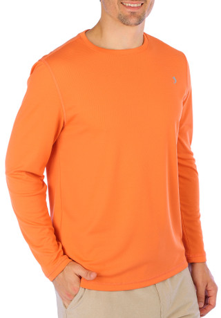 Thumbnail 4: REEL LEGENDS Reel Legends Mens Freeline Solid Long Sleeve Shirt 