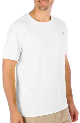 Thumbnail 4: REEL LEGENDS Reel Legends Mens Freeline Solid Short Sleeve Top 